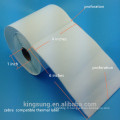 hot sale 30252, 99012, 1744907 compatible thermal label, 4*6 zebra compatible thermal label, half sheet shipping label